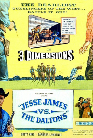 Poster 3 de Filme Jesse James Contra os Daltons (1954)