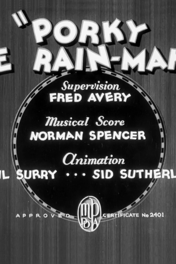 Poster de Curta Porky the Rain-Maker (1936)
