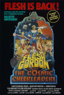 Flesh Gordon Meets the Cosmic Cheerleaders - Poster / Capa / Cartaz - Oficial 1