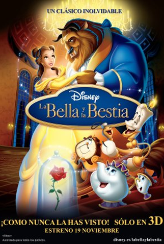 Poster 5 de Filme A Bela e a Fera (1991)