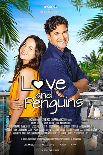 Poster de Filme Love and Penguins (2022)