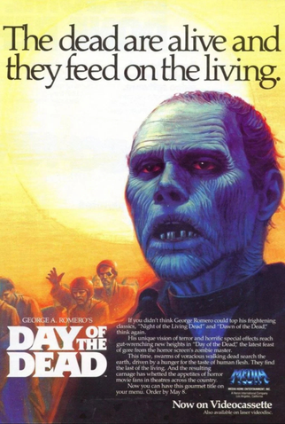 Poster 20 de Filme Dia dos Mortos (1985)