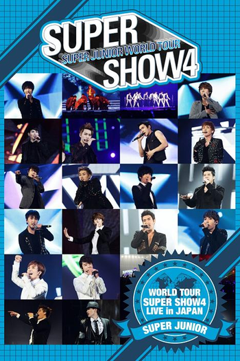 Poster de TV SUPER JUNIOR - SUPER SHOW 4 (2012)