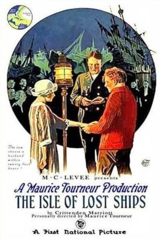 Poster 1 de Filme A Ilha dos Navios Perdidos (1923)