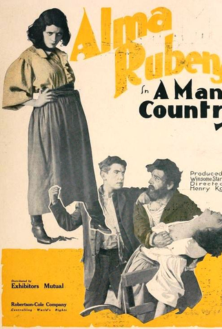 Poster 1 de Filme A Man's Country (1919)