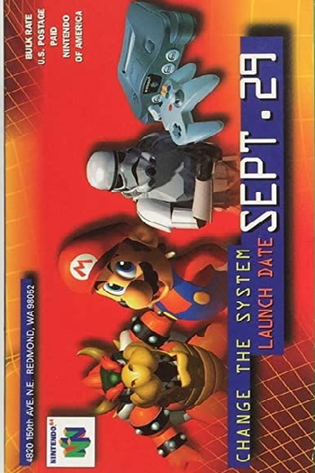 Poster de Curta Nintendo 64: Change the System (1996)