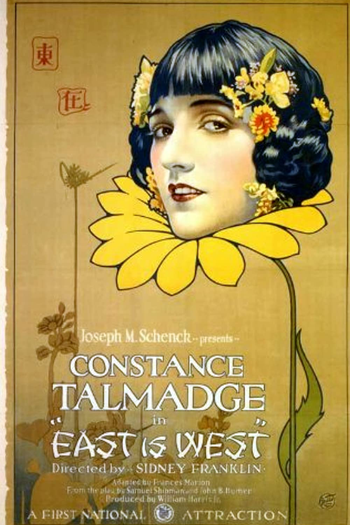 Poster de Filme Oriente e Ocidente (1922)