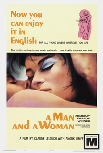 Um Homem, Uma Mulher - Poster / Capa / Cartaz - Oficial 8