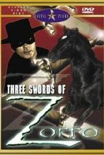 As Três Espadas de Zorro - Poster / Capa / Cartaz - Oficial 1