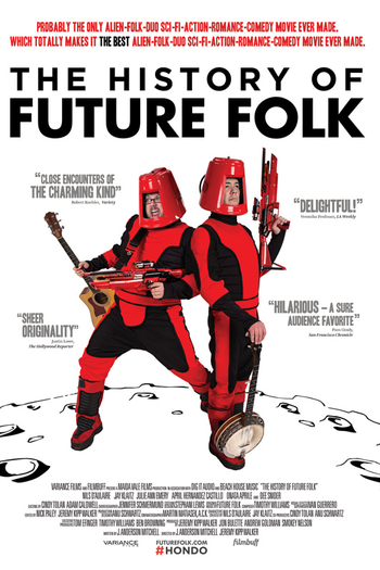 Poster de Filme A História do Future Folk (2012)