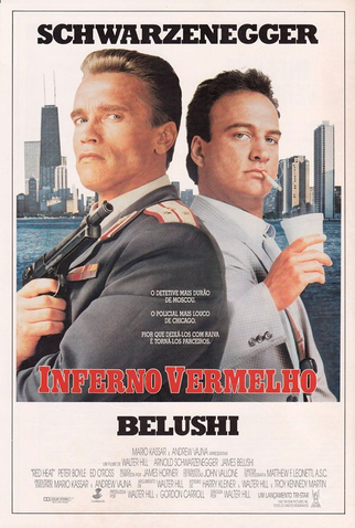 Poster 4 de Filme Inferno Vermelho (1988)