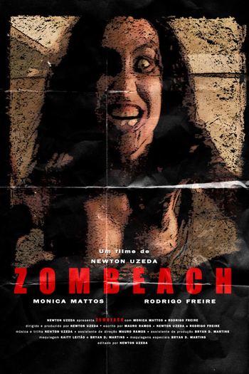 Poster de Curta Zombeach (2011)