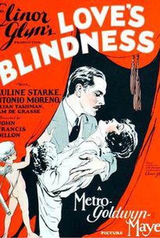 Poster 1 de Filme Cegueira de Amor (1926)