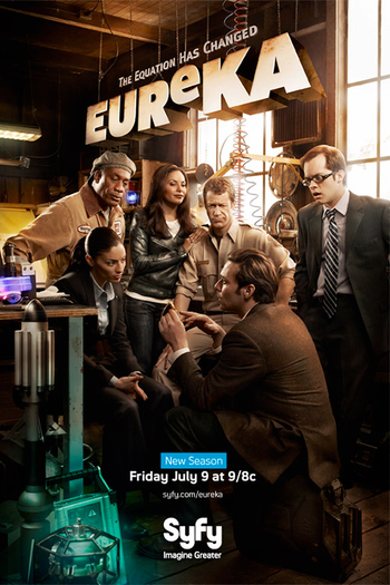 Poster de Série Eureka (4ª Temporada) (2010)