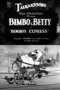 Betty Boop in Bimbo's Express - Poster / Capa / Cartaz - Oficial 1