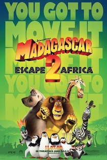 Madagascar 2: A Grande Escapada - Poster / Capa / Cartaz - Oficial 5