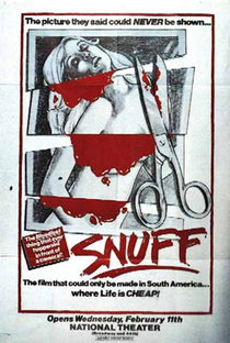 Snuff - Poster / Capa / Cartaz - Oficial 1