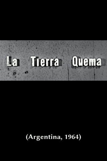 Poster de Curta A Terra Queima (1964)