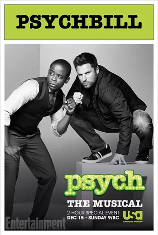 Poster 3 de TV Psych the Musical (2013)