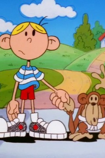 Poster de Série Kenny e o Chimpanzé (1998)