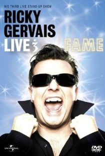 Ricky Gervais Live 3: Fame - Poster / Capa / Cartaz - Oficial 1