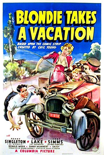 Blondie Takes a Vacation - Poster / Capa / Cartaz - Oficial 1