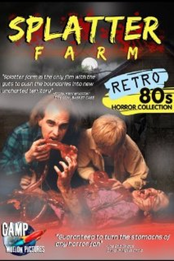Poster de Filme Splatter Farm (1987)