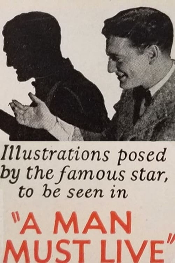 Poster de Filme A Man Must Live (1925)