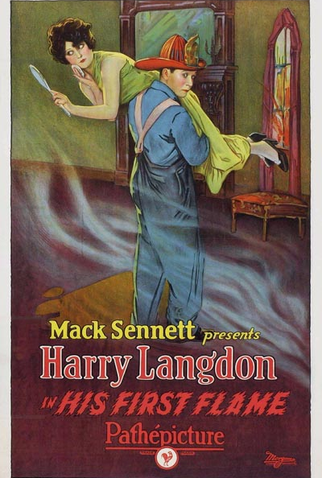 Poster 1 de Filme His First Flame (1927)
