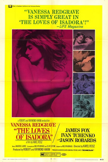  de Filme Isadora (1968)