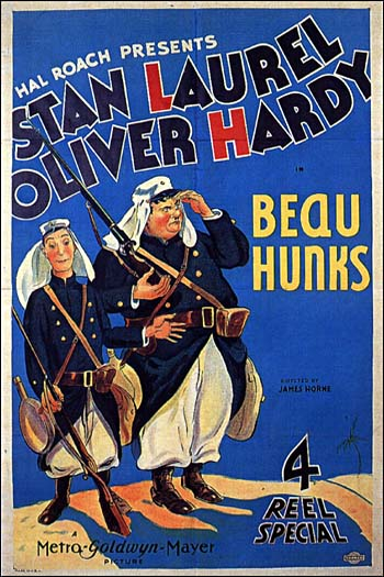 Poster de Curta Dois Recrutas no Deserto (1931)