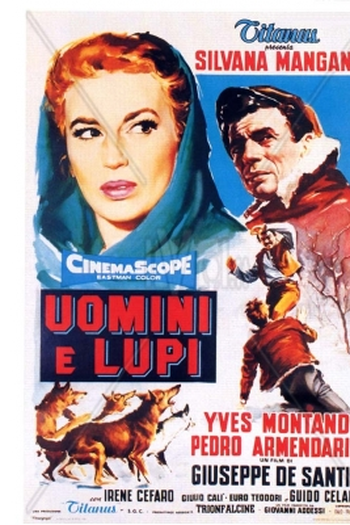Poster de Filme Homens e Lobos (1957)