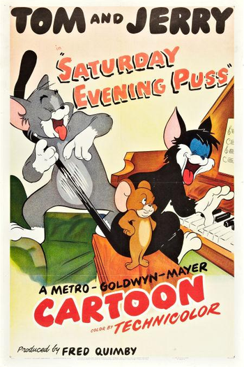 Poster de Curta Fantasias de Gato (1950)