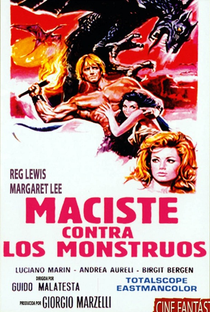 O Filho de Hércules Contra os Monstros de Fogo - Poster / Capa / Cartaz - Oficial 1