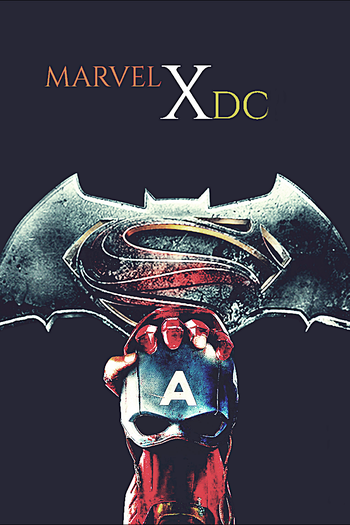 Poster de Curta Marvel vs. DC (2016)