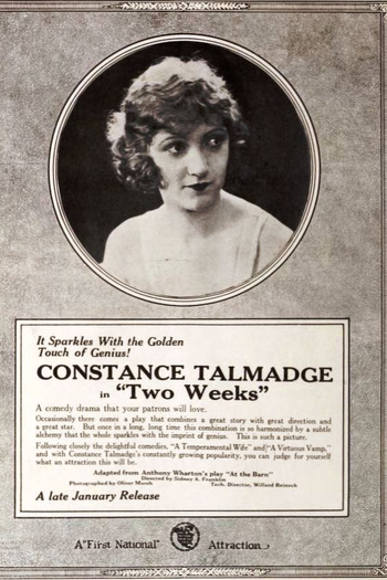 Poster de Filme Duas Semanas (1920)