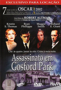 Assassinato em Gosford Park - Poster / Capa / Cartaz - Oficial 2