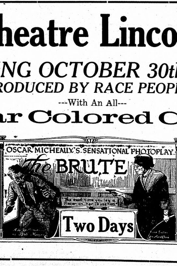 Poster de Filme O Bruto (1920)