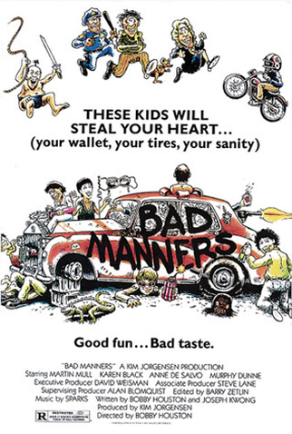 Poster 2 de Filme Bad Manners - A Gang Explosiva (1984)
