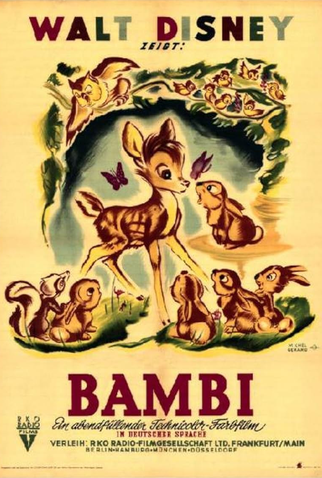 Poster 23 de Filme Bambi (1942)
