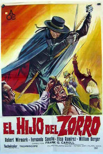 O Filho do Zorro - Poster / Capa / Cartaz - Oficial 4