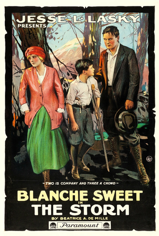 Poster 2 de Filme The Storm (1916)