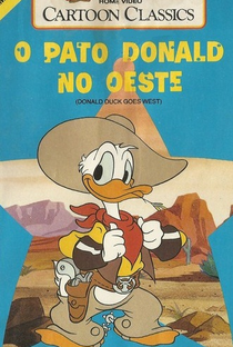 O Pato Donald no Oeste - Poster / Capa / Cartaz - Oficial 2