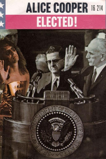 Poster de Curta Alice Cooper - Elected (1972)