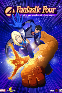 Quarteto Fantástico: Os Maiores Heróis da Terra (1ª Temporada) - Poster / Capa / Cartaz - Oficial 1