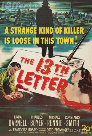 Poster 1 de Filme Cartas Envenenadas (1951)