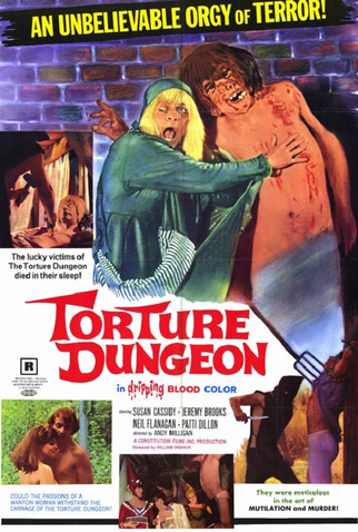 Poster 1 de Filme Torture Dungeon (1970)