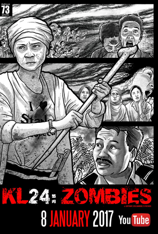 Poster 2 de Filme KL24: Zombies (2017)