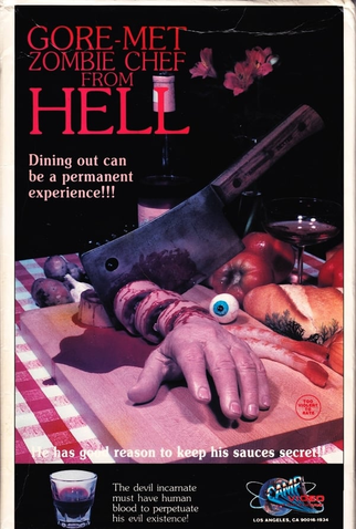 Poster 2 de Filme Goremet, Zombie Chef from Hell (1986)
