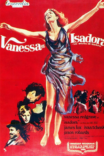  de Filme Isadora (1968)